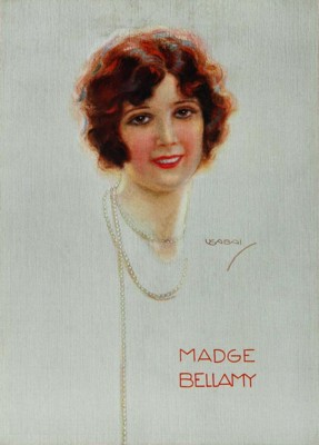 Madge Bellamy poster with hanger