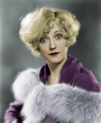 Marion Davies poster with hanger