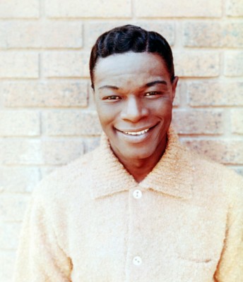 Nat King Cole poster with hanger