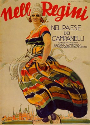 Nella Regini poster with hanger