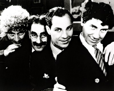 The Marx Brothers poster with hanger