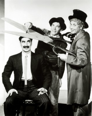 The Marx Brothers pillow