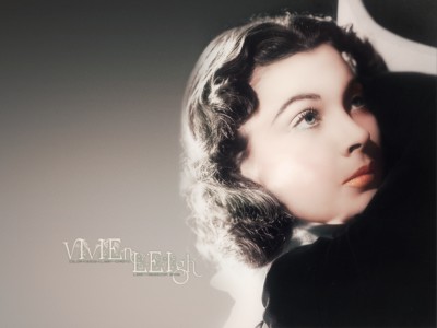 Vivien Leigh poster with hanger
