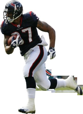 Arian Foster poster with hanger