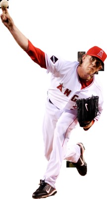 Jered Weaver canvas poster
