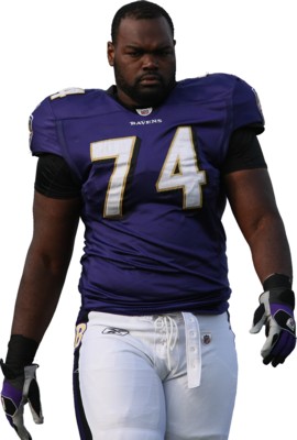 Michael Oher poster with hanger
