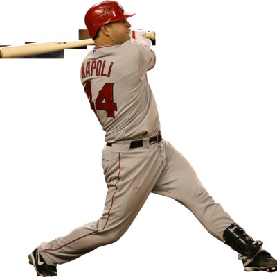 Mike Napoli poster with hanger