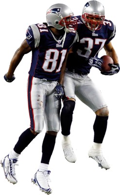 Randy Moss and Rodney Harrison Poster G314125