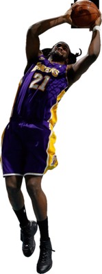 Ronny Turiaf poster with hanger