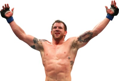 Ryan Bader poster with hanger