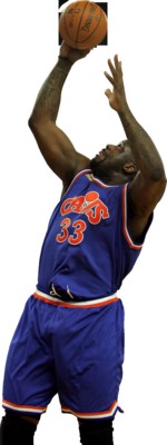 Shaquille ONeal poster with hanger