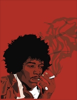 Jimi Hendrix t-shirt #689487