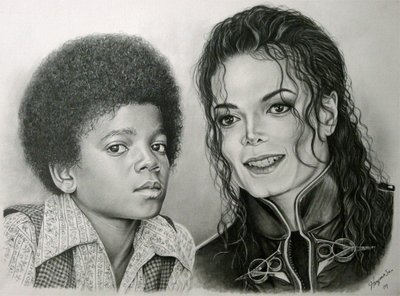 Michael Jackson wood print