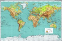 World Map magic mug #G315646