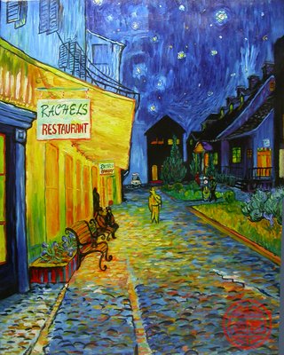 Van Gogh mouse pad