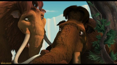 Ice Age poster with hanger