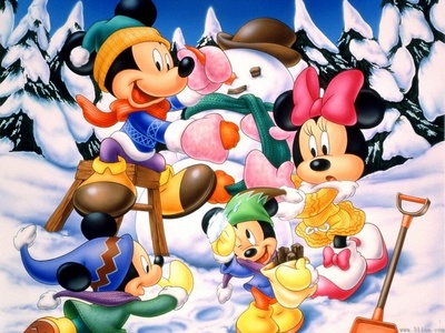 Mickey Mouse canvas poster