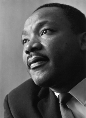 Martin Luther King wooden framed poster