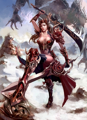 God Of War 3 canvas poster
