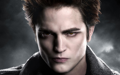 Edward Cullen poster with hanger