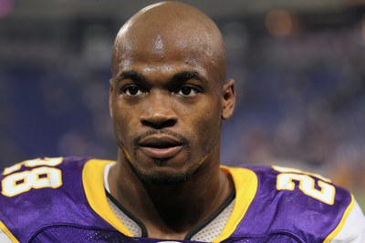 Adrian Peterson canvas poster
