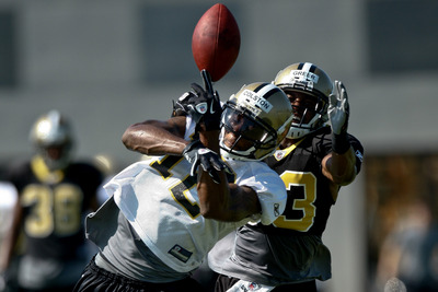 Marques Colston canvas poster