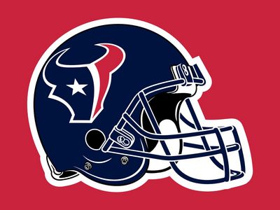 Houston Texans poster with hanger