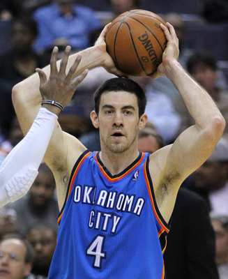Nick Collison poster with hanger