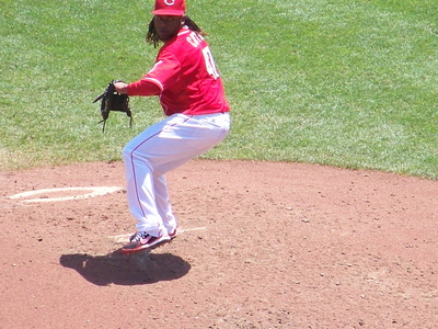 Johnny Cueto mouse pad