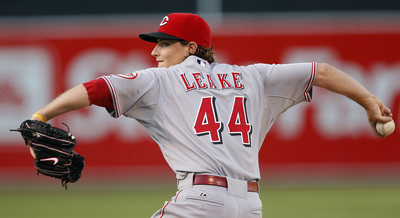Mike Leake canvas poster