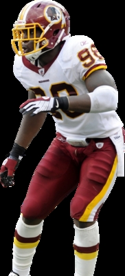 Brian Orakpo poster with hanger