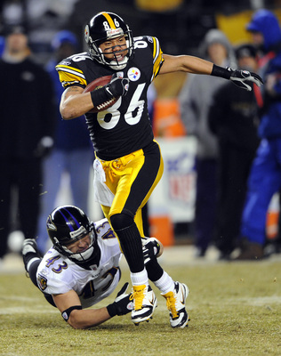 Hines Ward poster with hanger