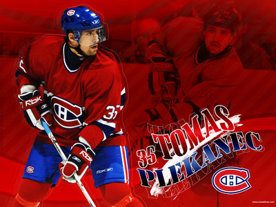 Tomas Plekanec poster with hanger