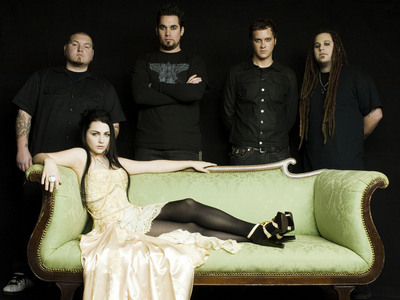 Amy Lee & Evanescence Promos canvas poster