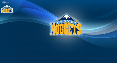 Denver Nuggets wooden framed poster