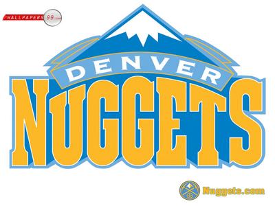 Denver Nuggets metal framed poster
