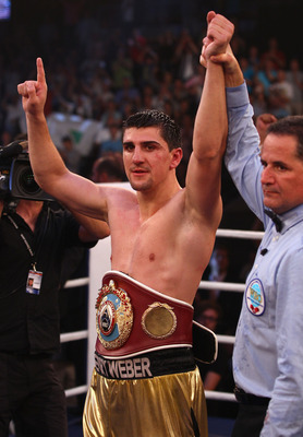 Marco Huck poster with hanger