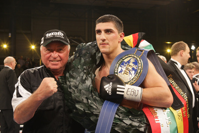 Marco Huck poster with hanger