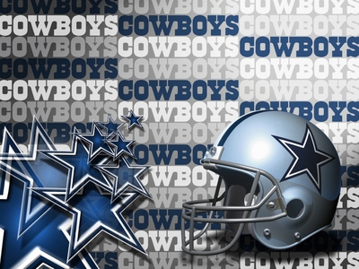 Dallas Cowboys poster with hanger