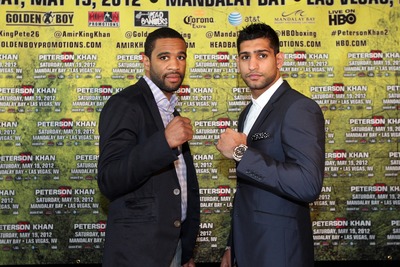 Lamont Peterson poster with hanger