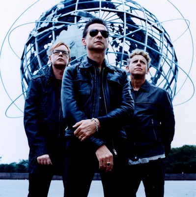Depeche Mode in Concert wooden framed poster