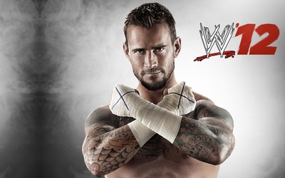 CM Punk poster with hanger
