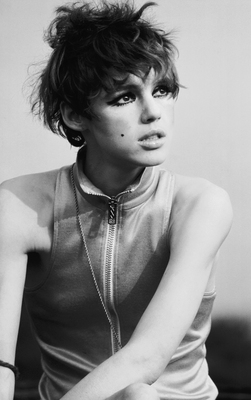 Edie Sedgwick poster with hanger