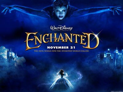 Enchanted canvas poster