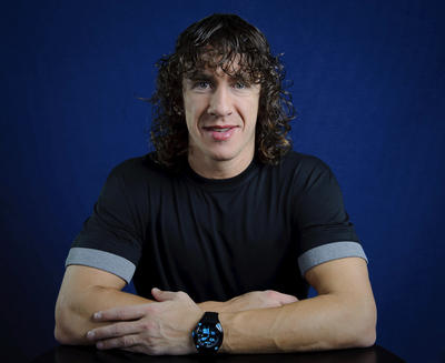 Carles Puyol poster with hanger