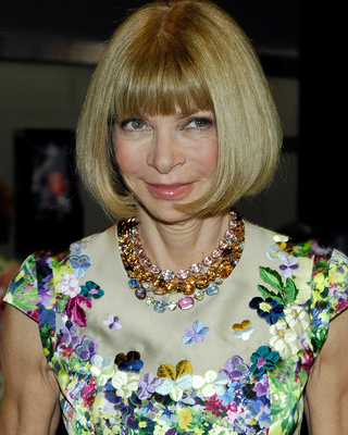 Anna Wintour poster with hanger
