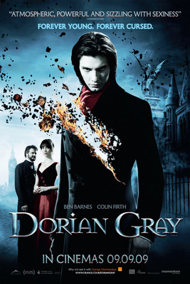 Dorian Gray poster with hanger
