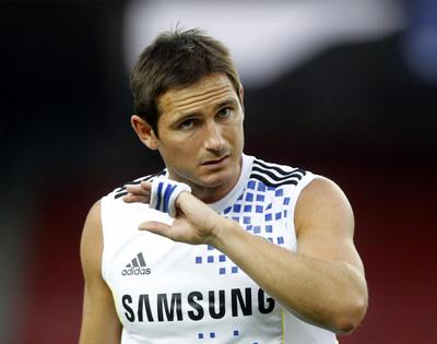 Frank Lampard poster with hanger
