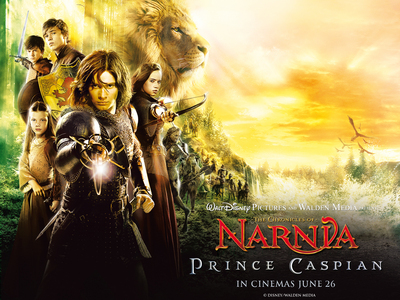 Chronicles Of Narnia poster with hanger
