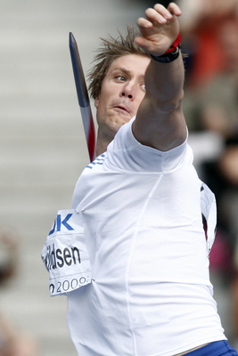 Andreas Thorkildsen poster with hanger
